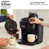 K-Duo Essentials Moonlight Gray Single-Serve K-Cup Coffee Maker