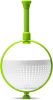 Spina | Easy-To-Use Salad Spinner | Non-Scratch, Nylon Spinning Colander | Lettuce Spinner | Colander with Collapsible Handle |  Green