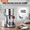 VEVOR 2500g Commercial Spice Grinder Electric Grain Mill Grinder High Speed