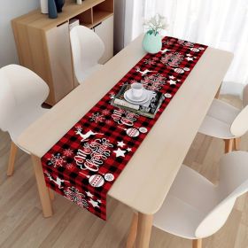 Table Towel Placemat Dustproof Tablecloth (Option: 30 Style-33 X200cm About 180g)